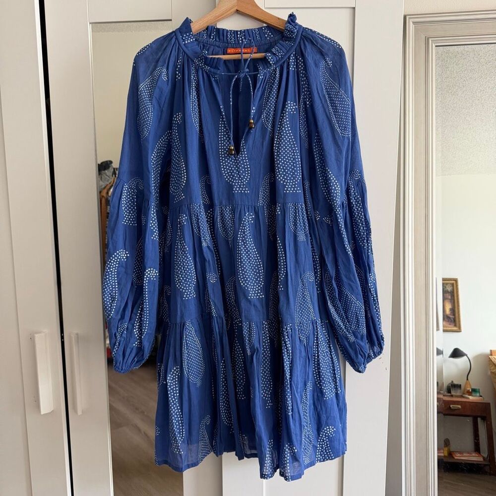 Oliphant balloon sleeve mini dress